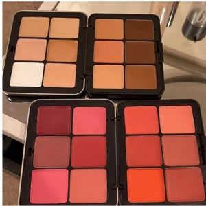 Cream Blush & Foundation/Concealer palette just swatched